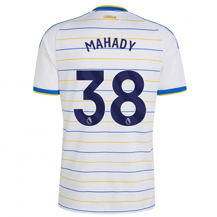 Danxen Pánské Rory Mahady #38 Červená Žlutá Modrá Domů Hráčské Dresy 2026/27 Dres