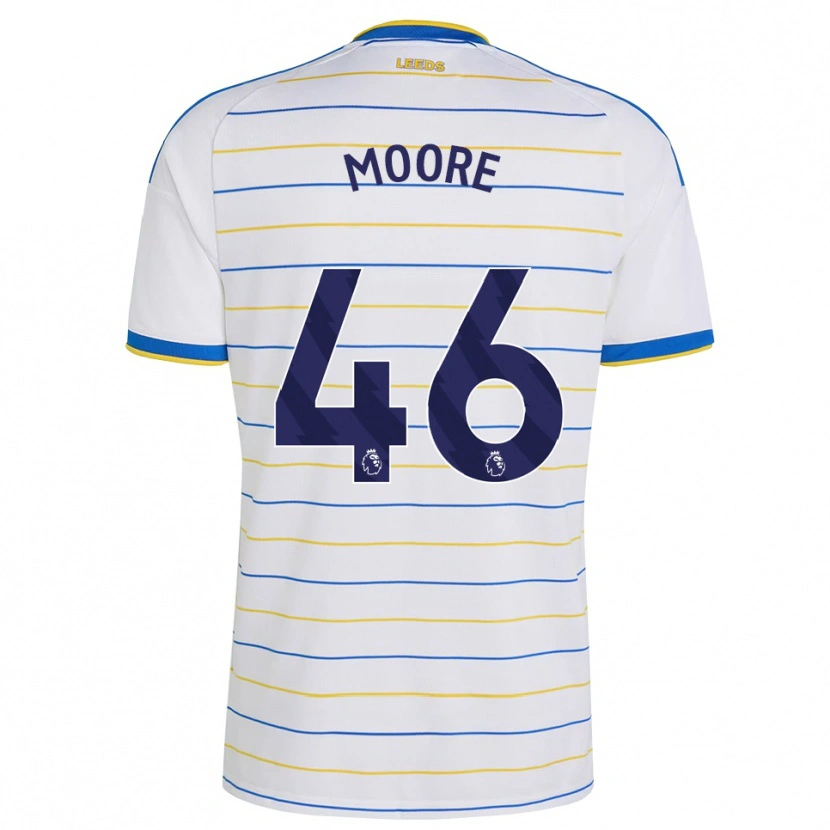 Danxen Pánské Kris Moore #46 Červená Žlutá Modrá Domů Hráčské Dresy 2026/27 Dres