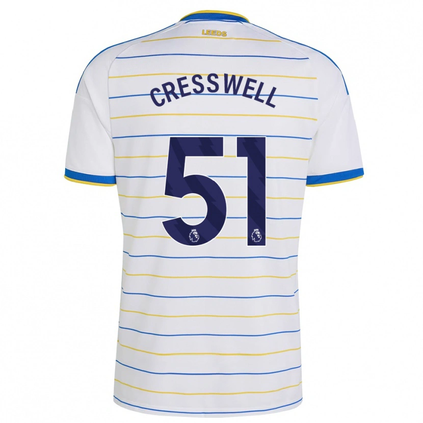 Danxen Pánské Alfie Cresswell #51 Červená Žlutá Modrá Domů Hráčské Dresy 2026/27 Dres