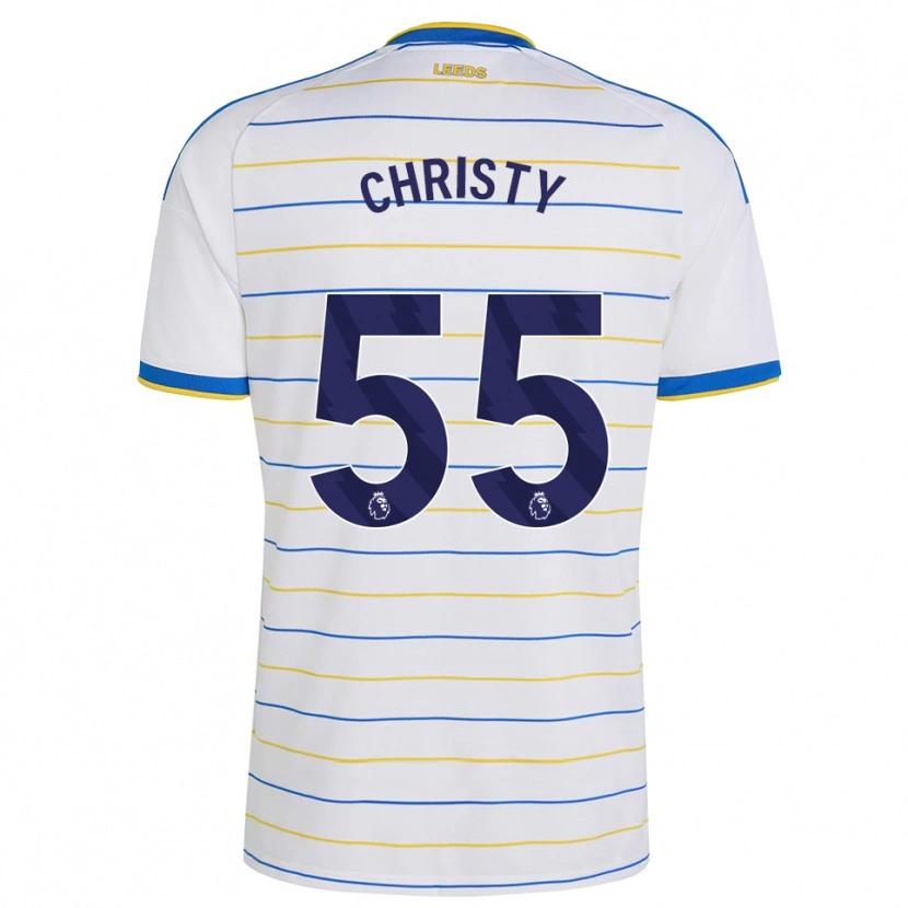 Danxen Pánské Harry Christy #55 Červená Žlutá Modrá Domů Hráčské Dresy 2026/27 Dres