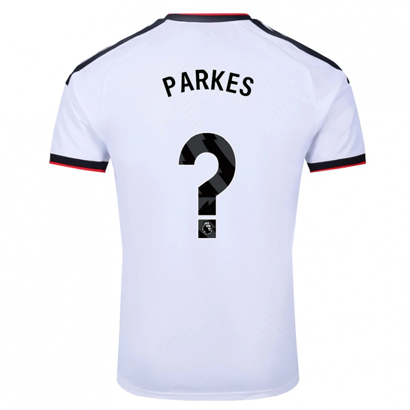 Danxen Pánské Stefan Parkes #0 Bílá Černá Červená Domů Hráčské Dresy 2026/27 Dres