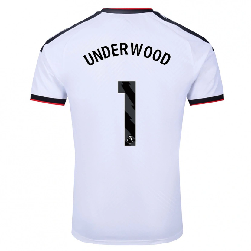 Danxen Pánské Marco Underwood #1 Bílá Černá Červená Domů Hráčské Dresy 2026/27 Dres