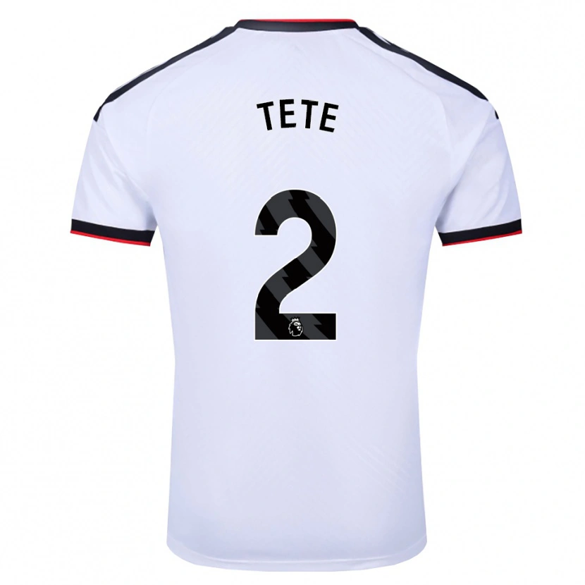Danxen Pánské Kenny Tete #2 Bílá Černá Červená Domů Hráčské Dresy 2026/27 Dres