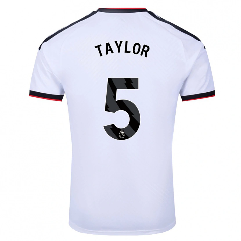 Danxen Pánské Archie Taylor #5 Bílá Černá Červená Domů Hráčské Dresy 2026/27 Dres