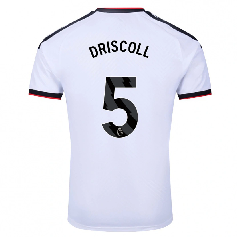 Danxen Pánské Teddy Driscoll #5 Bílá Černá Červená Domů Hráčské Dresy 2026/27 Dres