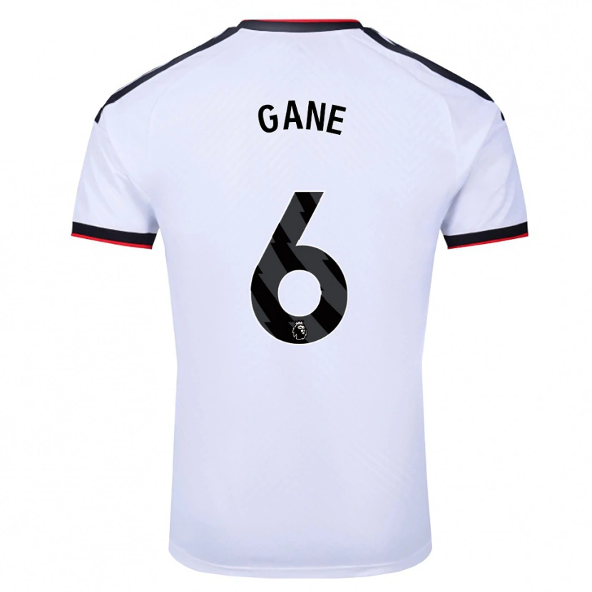 Danxen Pánské Evie Gane #6 Bílá Černá Červená Domů Hráčské Dresy 2026/27 Dres