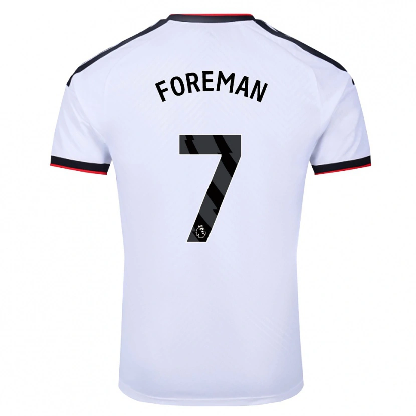 Danxen Pánské Tia Foreman #7 Bílá Černá Červená Domů Hráčské Dresy 2026/27 Dres