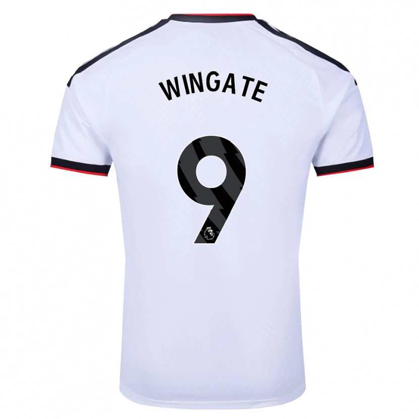 Danxen Pánské Tom Wingate #9 Bílá Černá Červená Domů Hráčské Dresy 2026/27 Dres