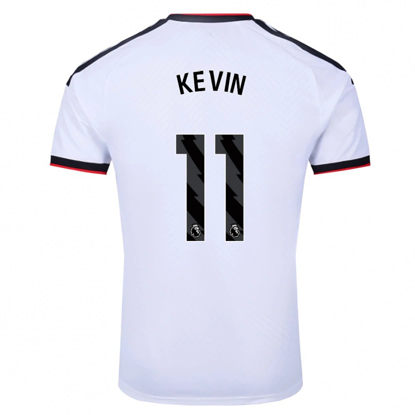 Danxen Pánské Kevin Santos Lopes De Macedo #11 Bílá Černá Červená Domů Hráčské Dresy 2026/27 Dres