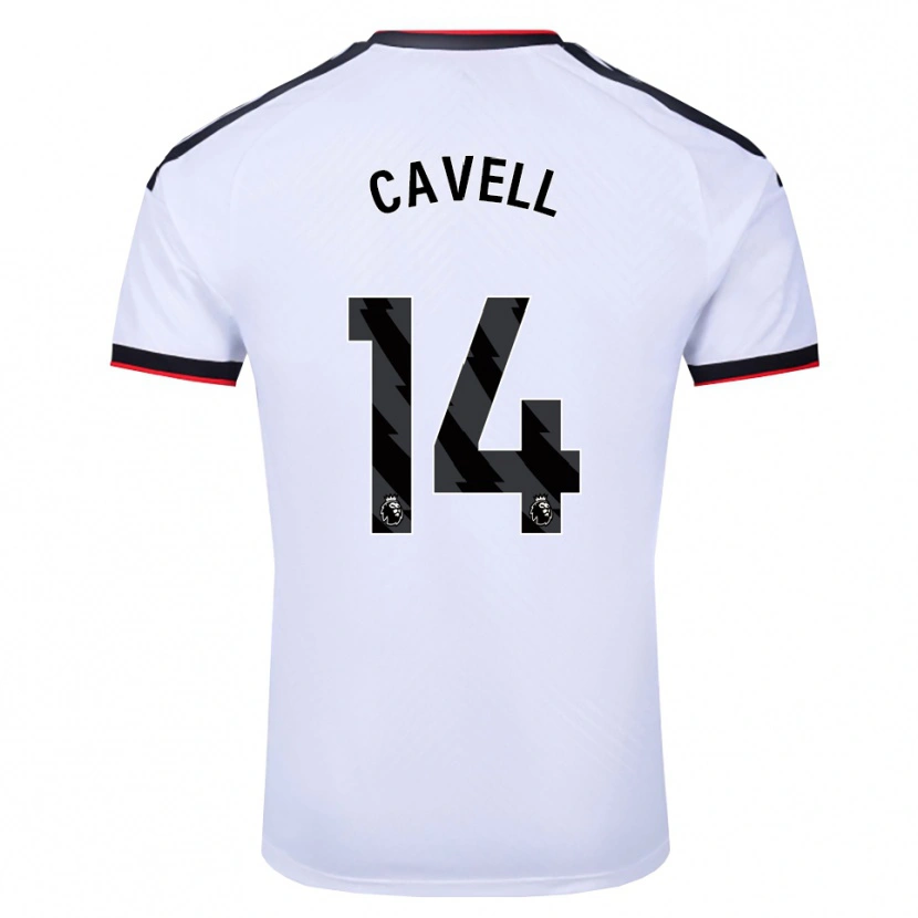 Danxen Pánské Tarrell Cavell #14 Bílá Černá Červená Domů Hráčské Dresy 2026/27 Dres