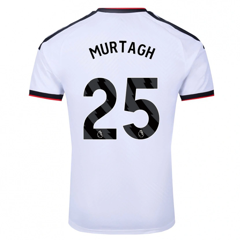 Danxen Pánské Ruby Murtagh #25 Bílá Černá Červená Domů Hráčské Dresy 2026/27 Dres
