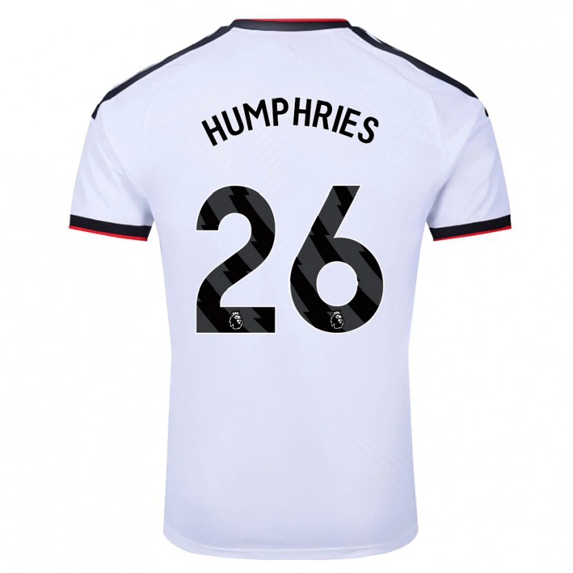 Danxen Pánské Marni Humphries #26 Bílá Černá Červená Domů Hráčské Dresy 2026/27 Dres