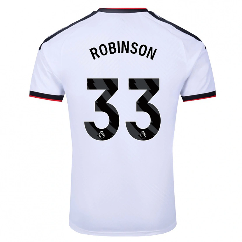Danxen Pánské Antonee Robinson #33 Bílá Černá Červená Domů Hráčské Dresy 2026/27 Dres