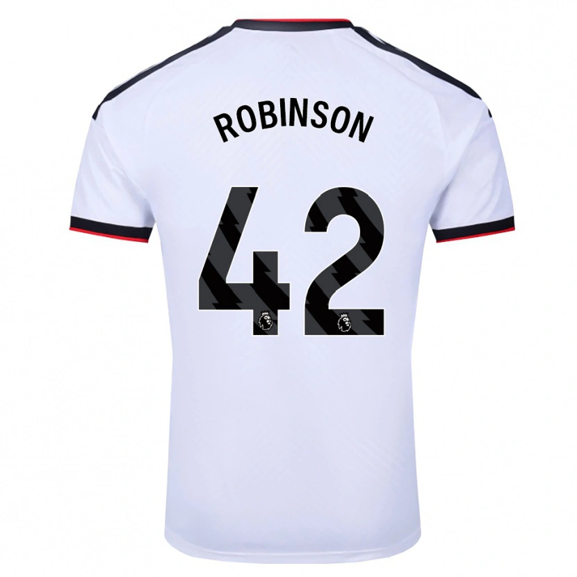 Danxen Pánské Charlie Robinson #42 Bílá Černá Červená Domů Hráčské Dresy 2026/27 Dres