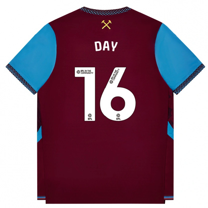 Danxen Pánské Frankie Day #16 Vínově Červená Modrá Chodníčková Domů Hráčské Dresy 2026/27 Dres