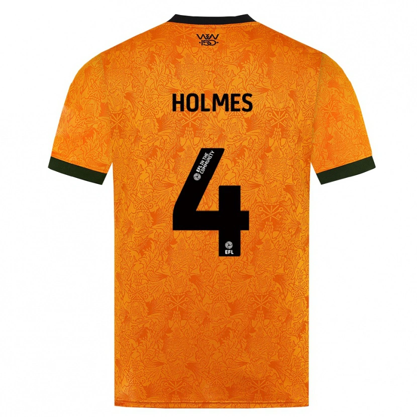 Danxen Pánské Summer Holmes #4 Oranžová Černá Domů Hráčské Dresy 2026/27 Dres