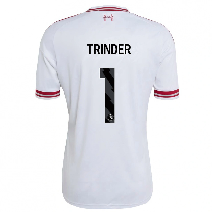 Danxen Pánské Zach Trinder #1 Červená Bílá Daleko Hráčské Dresy 2026/27 Dres