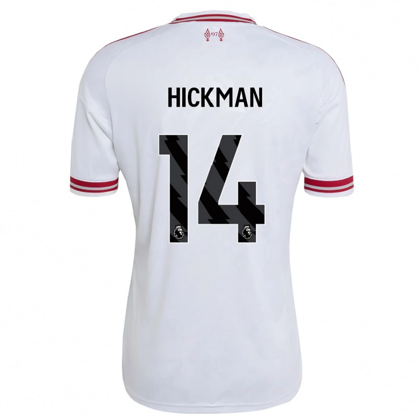 Danxen Pánské Ellis Hickman #14 Červená Bílá Daleko Hráčské Dresy 2026/27 Dres