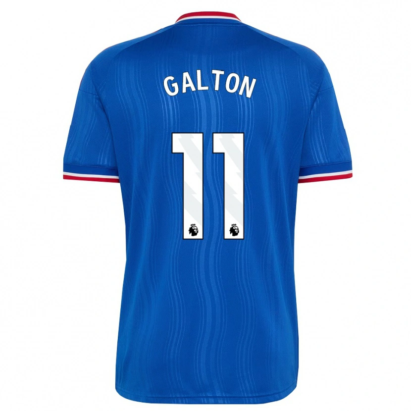 Danxen Pánské Leah Galton #11 Modrá Bílá Červená Daleko Hráčské Dresy 2026/27 Dres