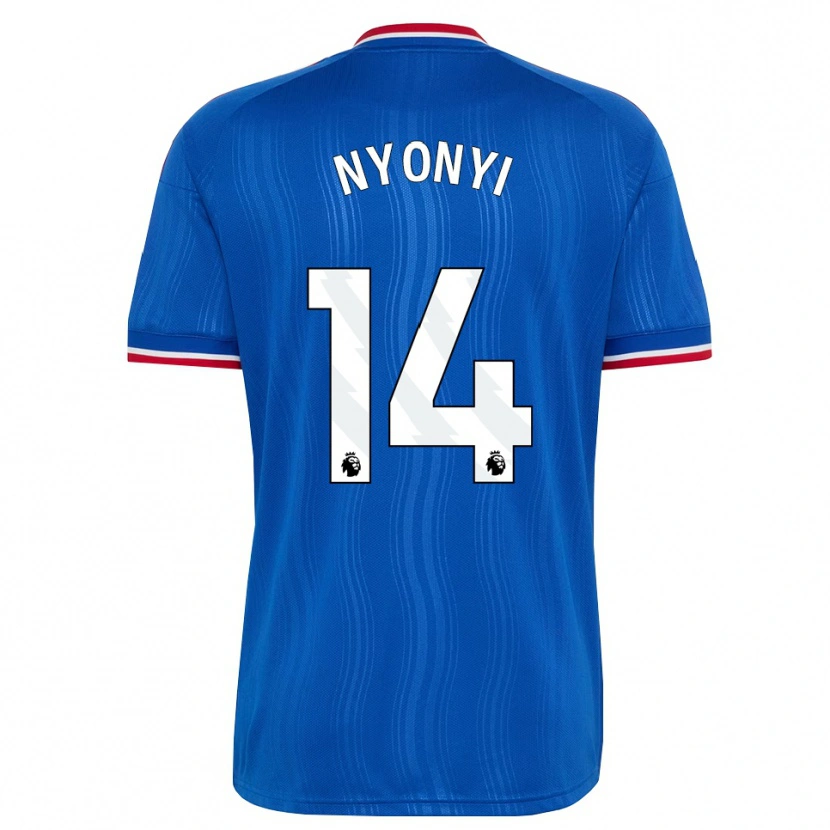 Danxen Pánské Brian Nyonyi #14 Modrá Bílá Červená Daleko Hráčské Dresy 2026/27 Dres