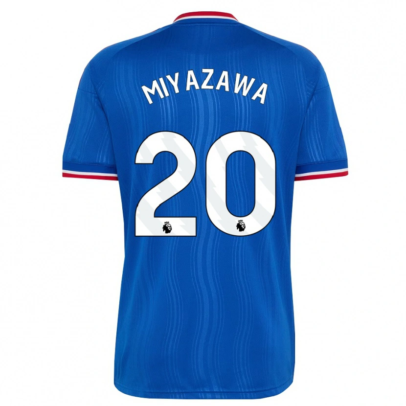Danxen Pánské Hinata Miyazawa #20 Modrá Bílá Červená Daleko Hráčské Dresy 2026/27 Dres