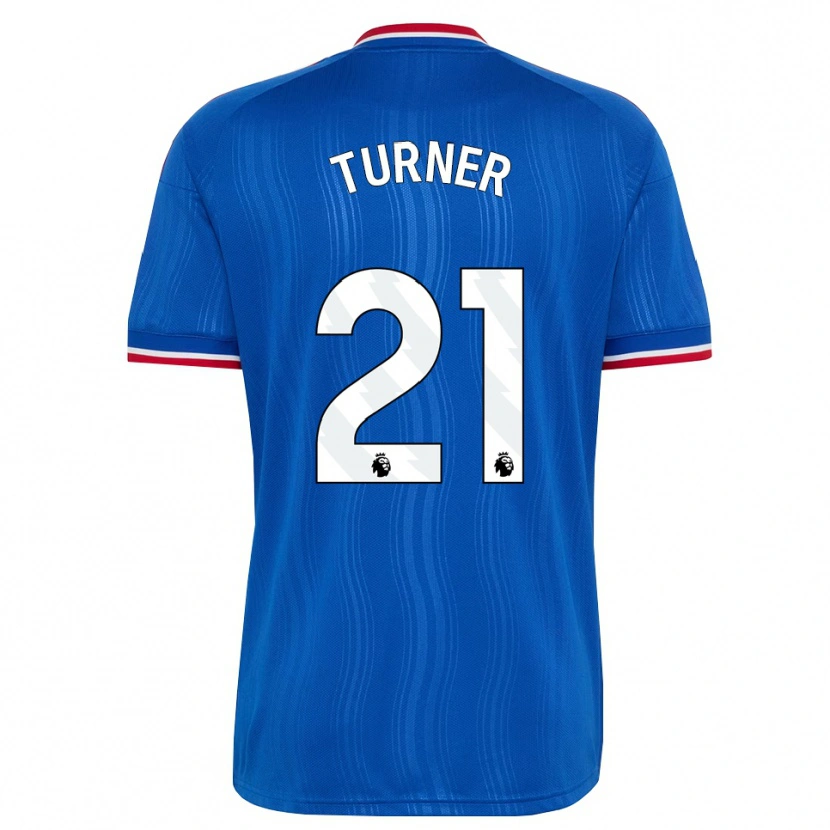 Danxen Pánské Millie Turner #21 Modrá Bílá Červená Daleko Hráčské Dresy 2026/27 Dres