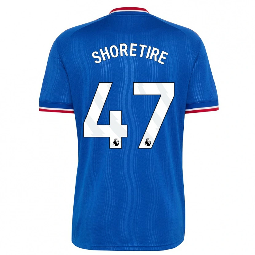 Danxen Pánské Shola Shoretire #47 Modrá Bílá Červená Daleko Hráčské Dresy 2026/27 Dres