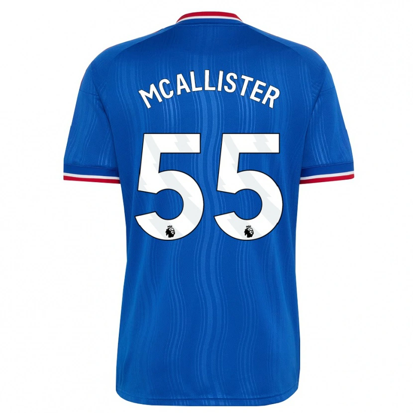 Danxen Pánské Finley Mcallister #55 Modrá Bílá Červená Daleko Hráčské Dresy 2026/27 Dres