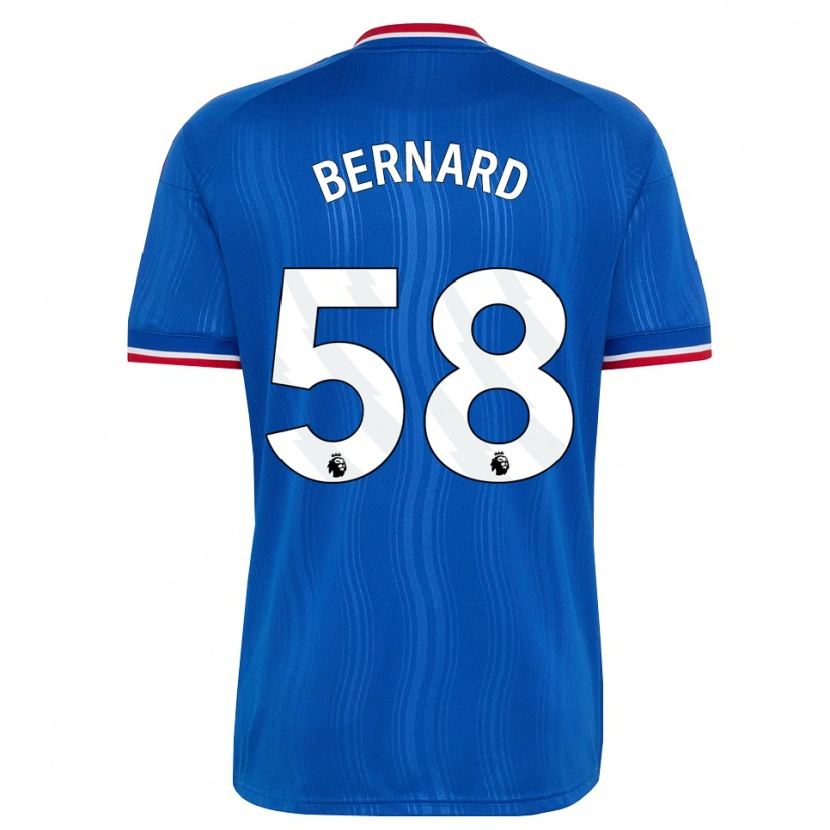 Danxen Pánské Bernard #58 Modrá Bílá Červená Daleko Hráčské Dresy 2026/27 Dres