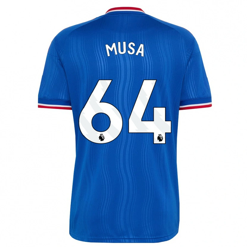 Danxen Pánské Victor Musa #64 Modrá Bílá Červená Daleko Hráčské Dresy 2026/27 Dres