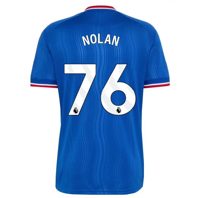 Danxen Pánské James Nolan #76 Modrá Bílá Červená Daleko Hráčské Dresy 2026/27 Dres