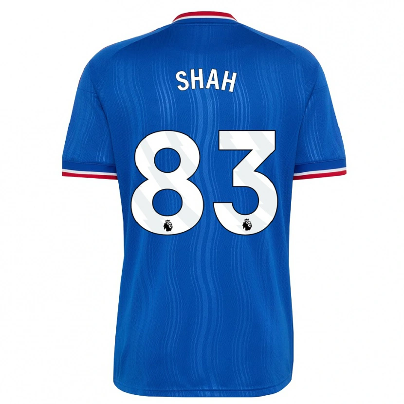 Danxen Pánské Jariyah Shah #83 Modrá Bílá Červená Daleko Hráčské Dresy 2026/27 Dres
