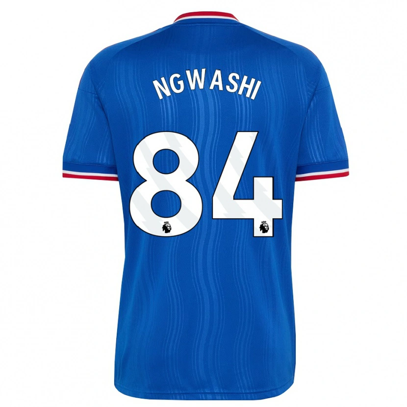 Danxen Pánské Jayden Ngwashi #84 Modrá Bílá Červená Daleko Hráčské Dresy 2026/27 Dres