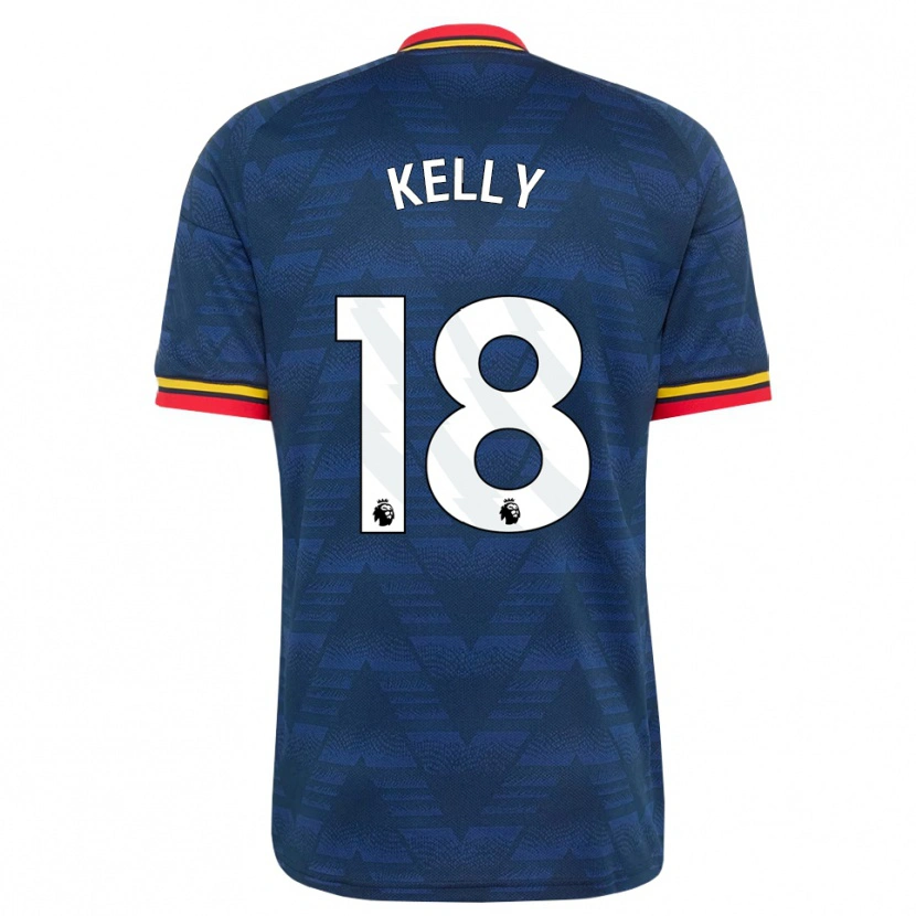 Danxen Pánské Chloe Kelly #18 Půlnoční Modrá Žlutá Červená Daleko Hráčské Dresy 2026/27 Dres