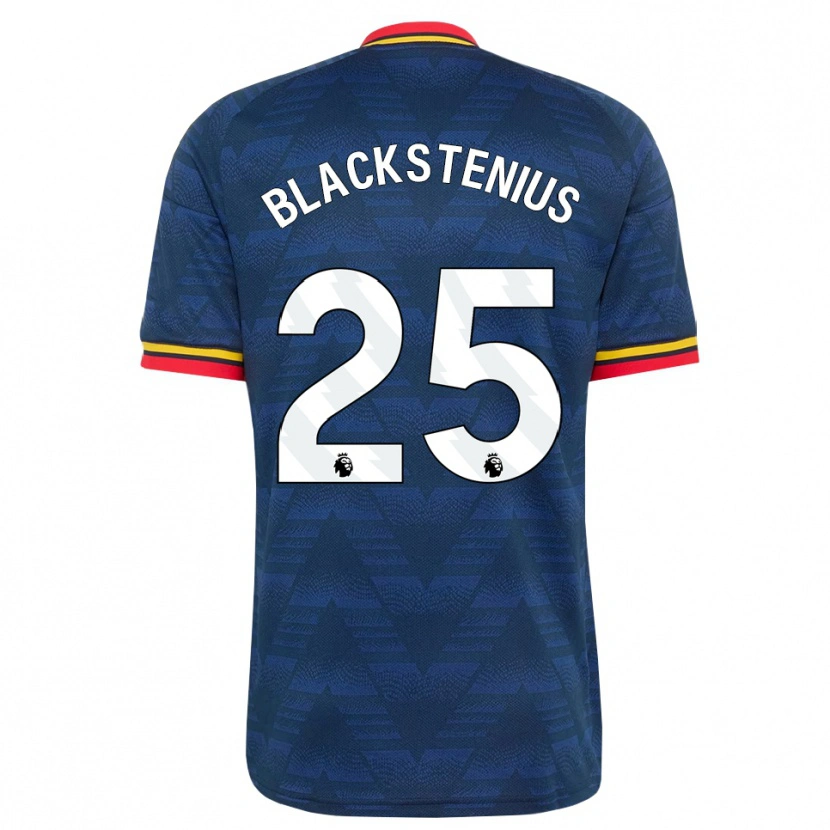 Danxen Pánské Stina Blackstenius #25 Půlnoční Modrá Žlutá Červená Daleko Hráčské Dresy 2026/27 Dres