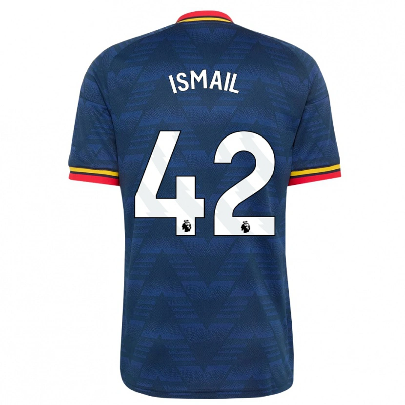 Danxen Pánské Cam'ron Ismail #42 Půlnoční Modrá Žlutá Červená Daleko Hráčské Dresy 2026/27 Dres