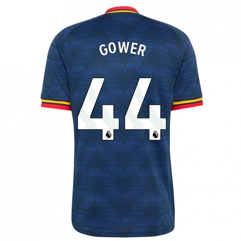Danxen Pánské Jimi Gower #44 Půlnoční Modrá Žlutá Červená Daleko Hráčské Dresy 2026/27 Dres