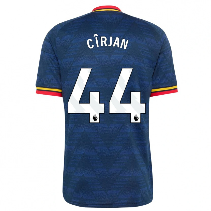 Danxen Pánské Catalin Cîrjan #44 Půlnoční Modrá Žlutá Červená Daleko Hráčské Dresy 2026/27 Dres