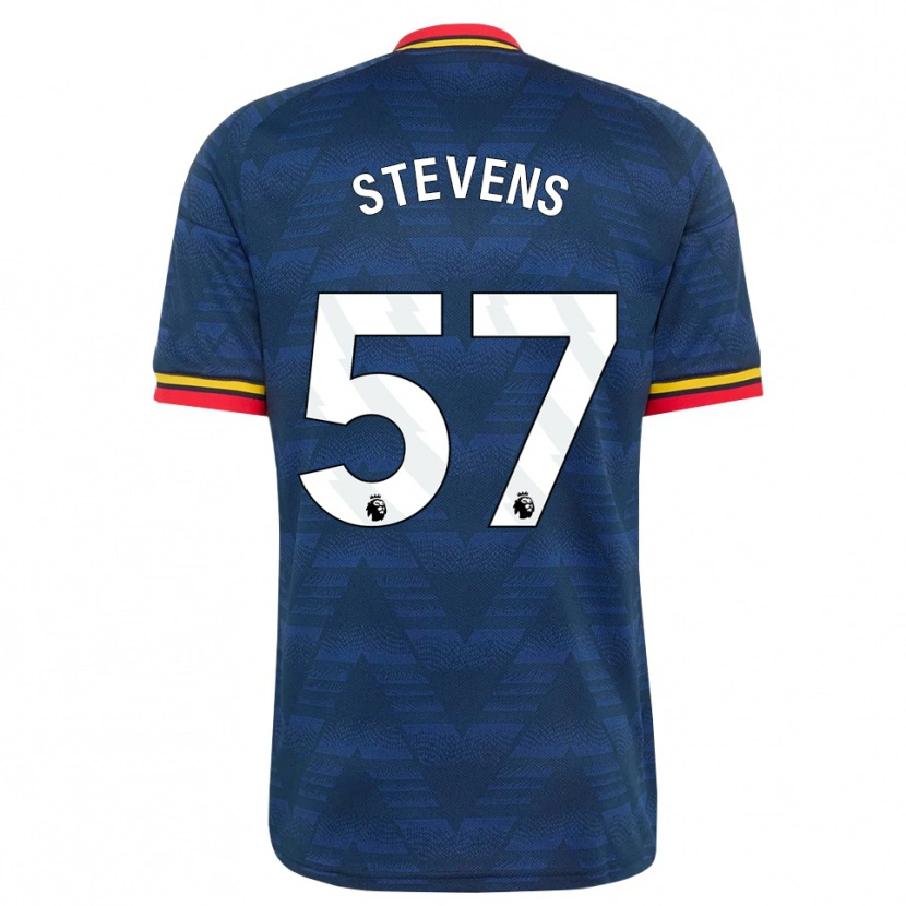 Danxen Pánské Archie Stevens #57 Půlnoční Modrá Žlutá Červená Daleko Hráčské Dresy 2026/27 Dres
