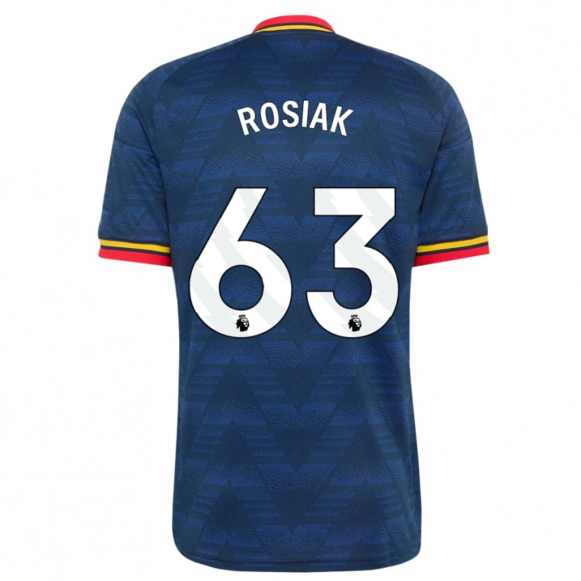 Danxen Pánské Michal Rosiak #63 Půlnoční Modrá Žlutá Červená Daleko Hráčské Dresy 2026/27 Dres