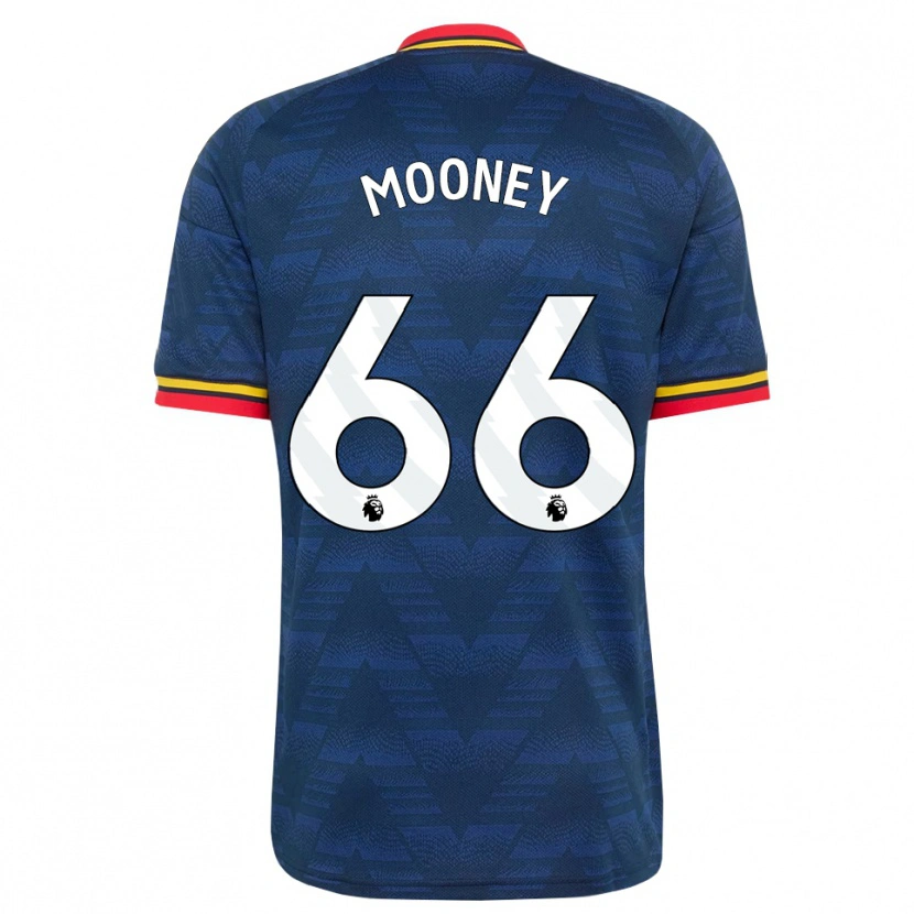 Danxen Pánské Evan Mooney #66 Půlnoční Modrá Žlutá Červená Daleko Hráčské Dresy 2026/27 Dres