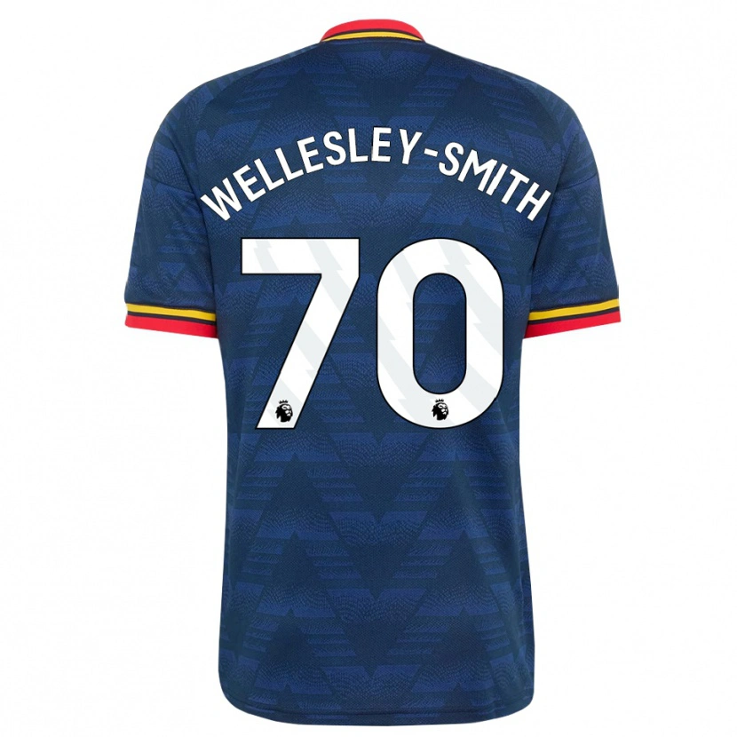 Danxen Pánské Cecily Wellesley-Smith #70 Půlnoční Modrá Žlutá Červená Daleko Hráčské Dresy 2026/27 Dres