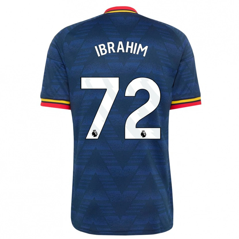 Danxen Pánské Ife Ibrahim #72 Půlnoční Modrá Žlutá Červená Daleko Hráčské Dresy 2026/27 Dres