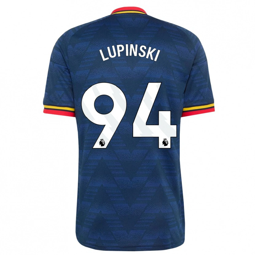 Danxen Pánské Remi Lupinski #94 Půlnoční Modrá Žlutá Červená Daleko Hráčské Dresy 2026/27 Dres
