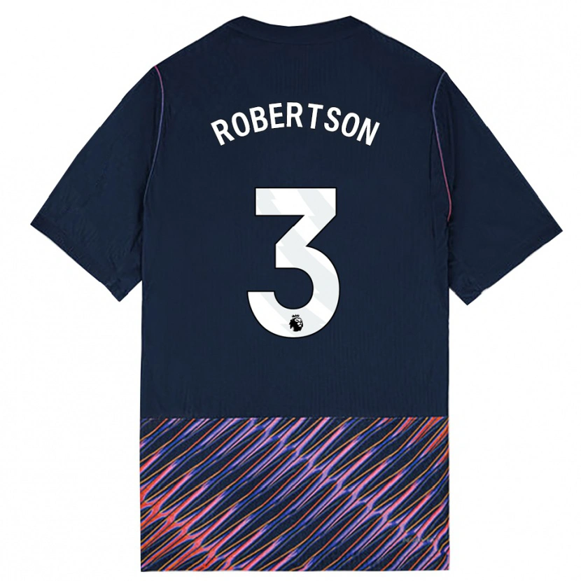 Danxen Pánské Andrew Robertson #3 Královská Modř Bílá Daleko Hráčské Dresy 2026/27 Dres