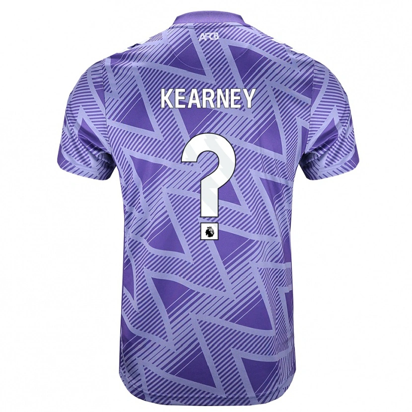 Danxen Pánské Damani Kearney #0 Světle Fialově Červená Bílá Daleko Hráčské Dresy 2026/27 Dres