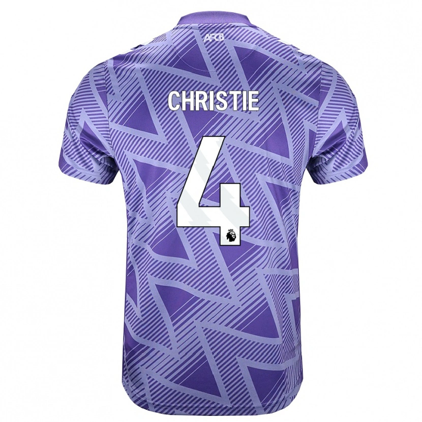 Danxen Pánské Zac Christie #4 Světle Fialově Červená Bílá Daleko Hráčské Dresy 2026/27 Dres