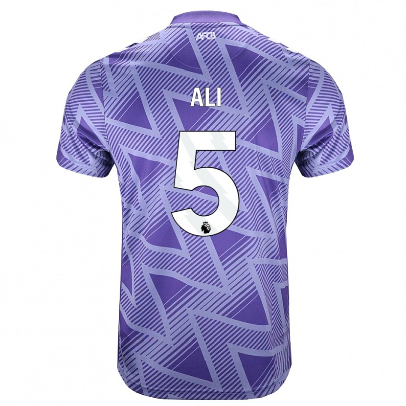 Danxen Pánské Ameer Ali #5 Světle Fialově Červená Bílá Daleko Hráčské Dresy 2026/27 Dres