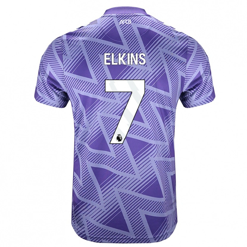 Danxen Pánské Elle Elkins #7 Světle Fialově Červená Bílá Daleko Hráčské Dresy 2026/27 Dres