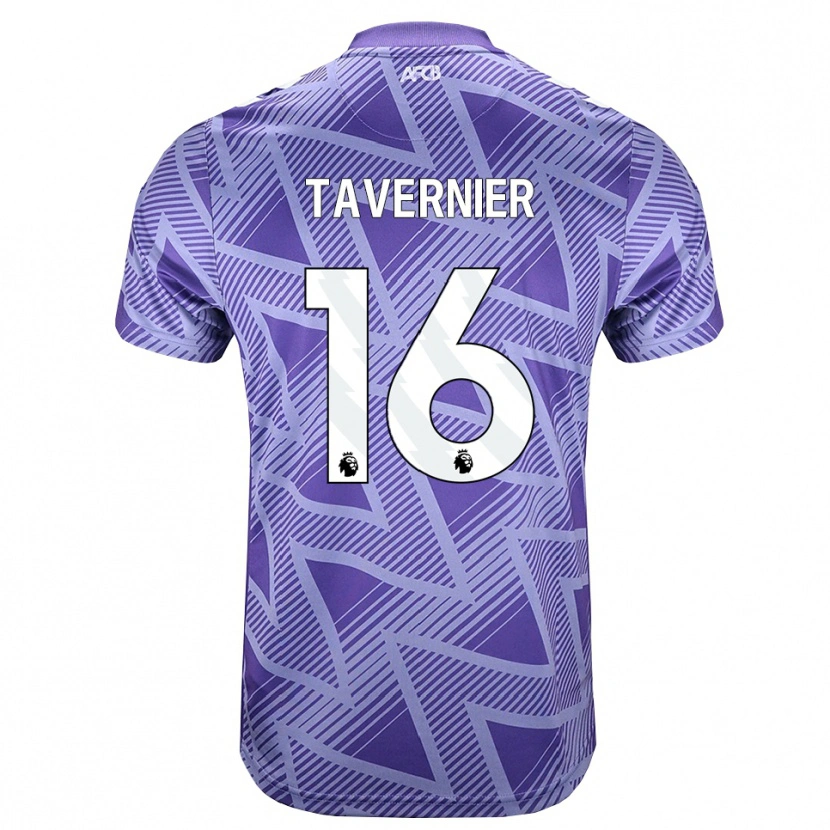 Danxen Pánské Marcus Tavernier #16 Světle Fialově Červená Bílá Daleko Hráčské Dresy 2026/27 Dres